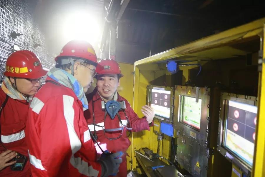 北京博創凱盛破碎機在曹家灘煤礦