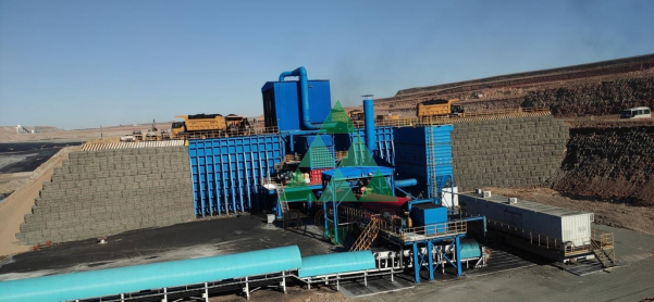 國家能(néng)源神新紅沙泉3500t/h半移動破碎站